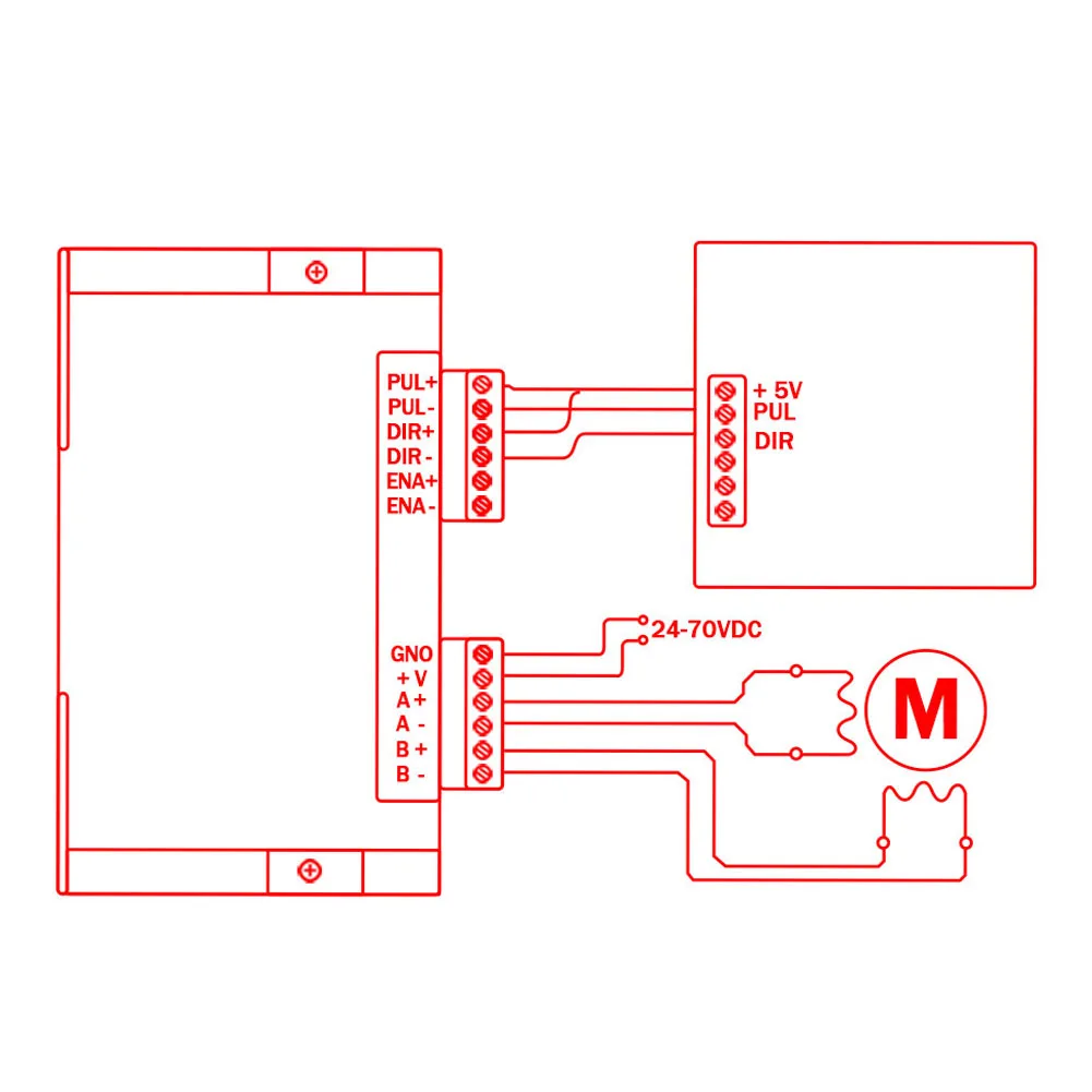 Display Loop Speed Automatic Stepper Motor Driver Micro Step Digital Hybrid Over Voltage Protection Board Mini For Nema 17 23 24 |
