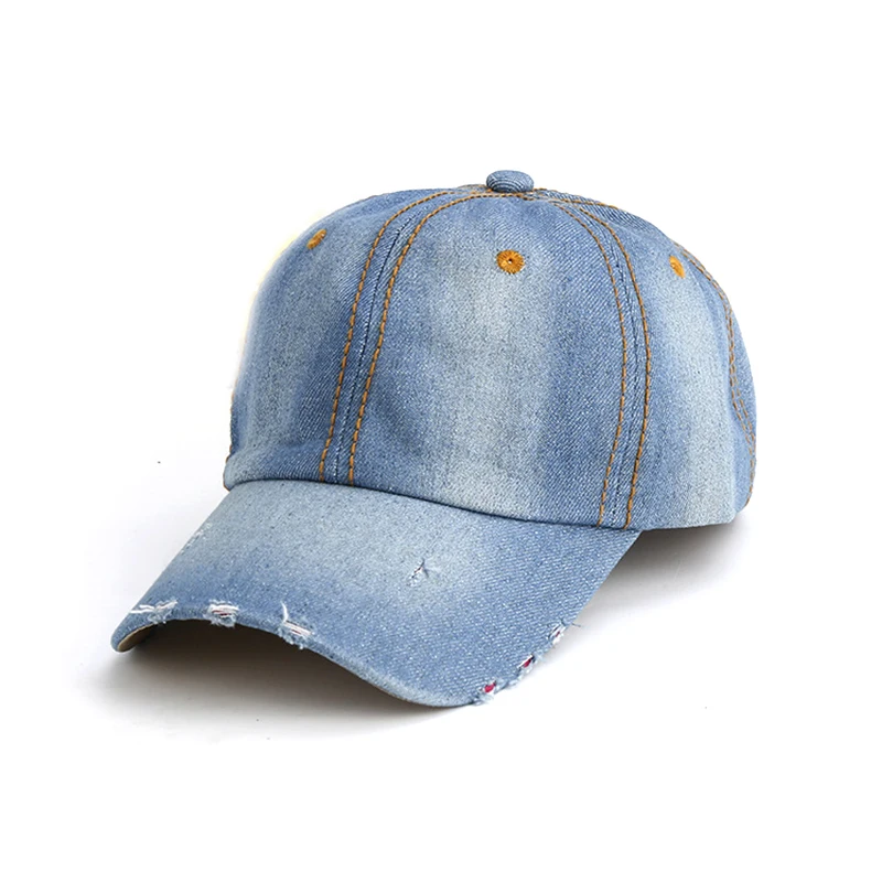 Бейсболка Snapback в стиле хип-хоп для мужчин и женщин джинсовая кепка ретро 2019 лето