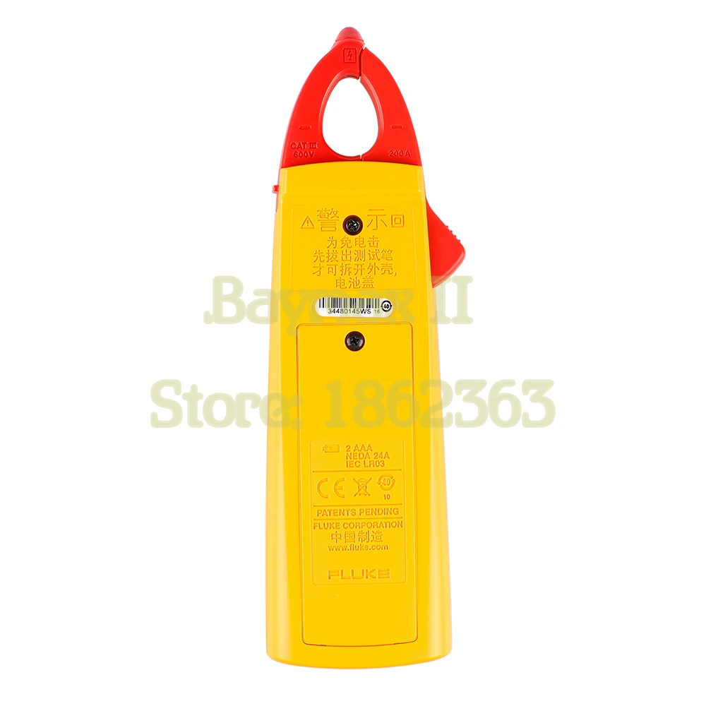 Цифровой зажим FLUKE 362 AC/DC 200A с базовыми функциями для измерения напряжения