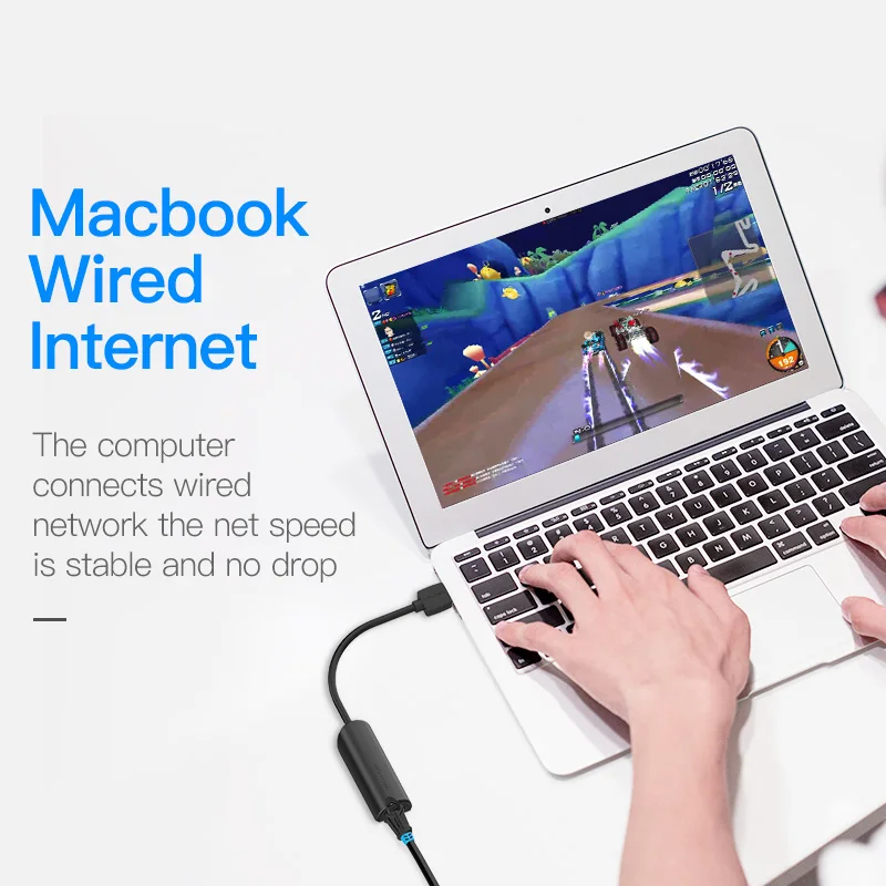 Адаптер переходник Vention USB Ethernet адаптер 3 0 2 Сетевая карта RJ45 LAN гигабит для
