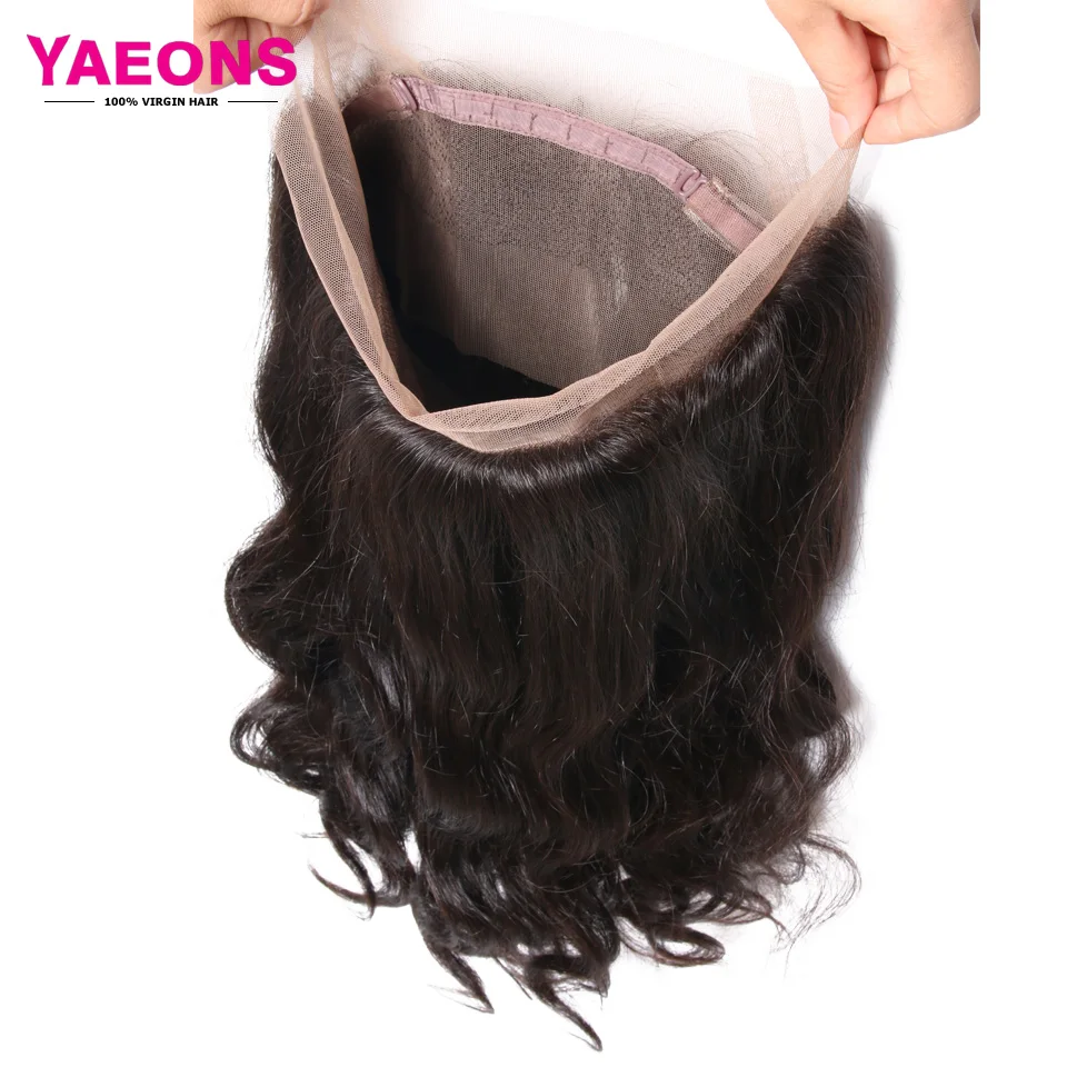 Indian Virgin Hair With Frontal Closure 360 Lace Bundles Human Body Wave |