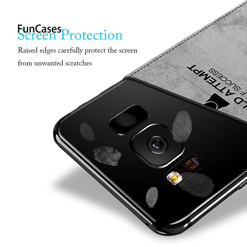 Ткань Олень чехол для телефона samsung Galaxy S10 S9 S8 Plus Note 9 8 A6 A7 J4 J6 2018 J530 J730