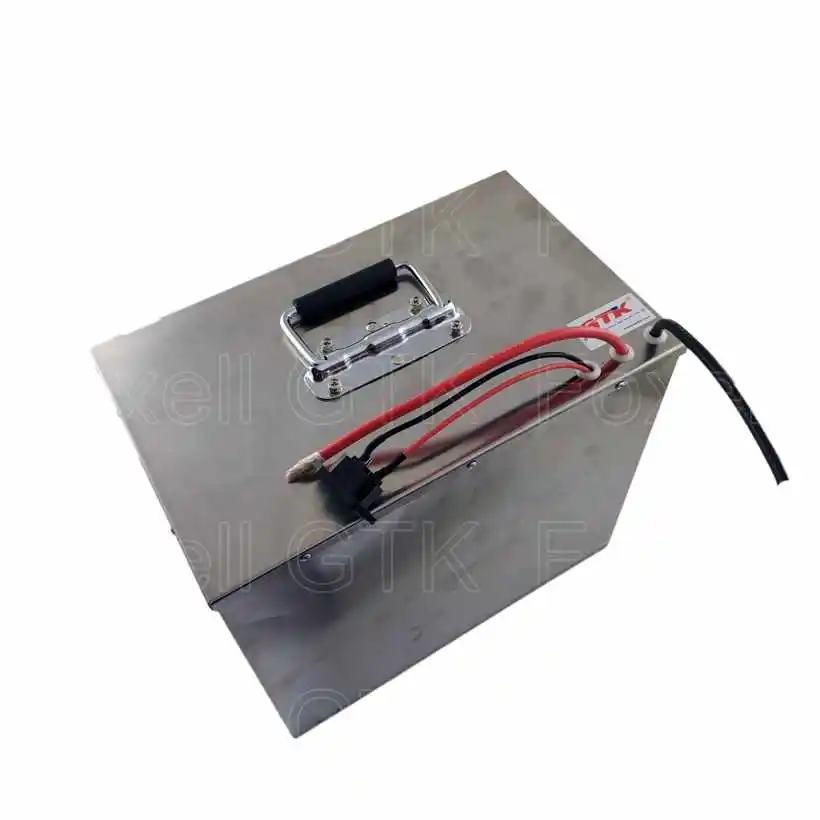 Сталь чехол 24v 150Ah 180Ah литиевая батарея li-ion lipo наивысшей мощности 2000w для RV ev