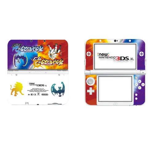 DSLL0266 Для Pokemon GO Пикачу виниловая накладка наклейка Кожа Наклейка для NEW 3DS XL Скины Наклейка s для NEW 3DS LL виниловая кожа Наклейка протектор - Цвет: DSLL0266