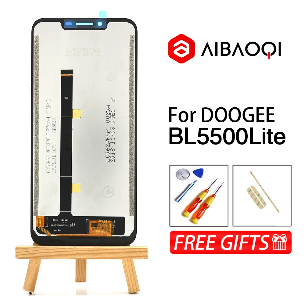 Оригинальный сенсорный экран AiBaoQi 6 19 дюйма сменный ЖК дисплей в сборе 1500x720 для