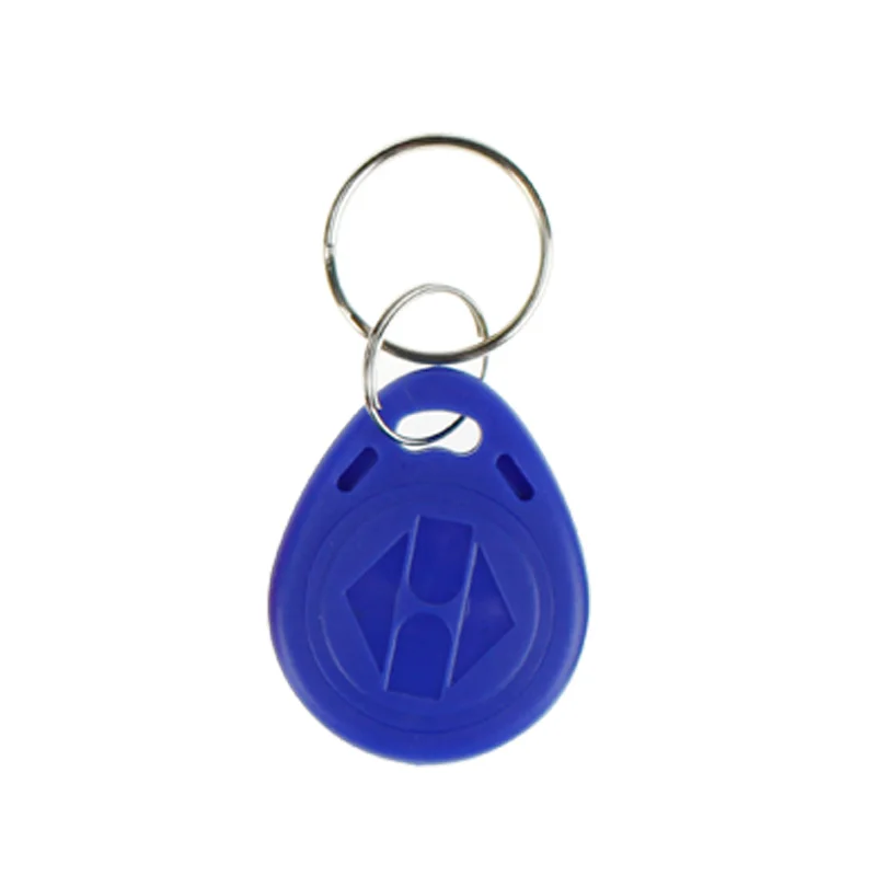 Blue 10 шт. RFID брелков 125 кГц rfid брелоков брелки меток NFC TK4100 nfc rfid keycard для входа система контроля доступа 5 видов цветов - Цвет: Blue