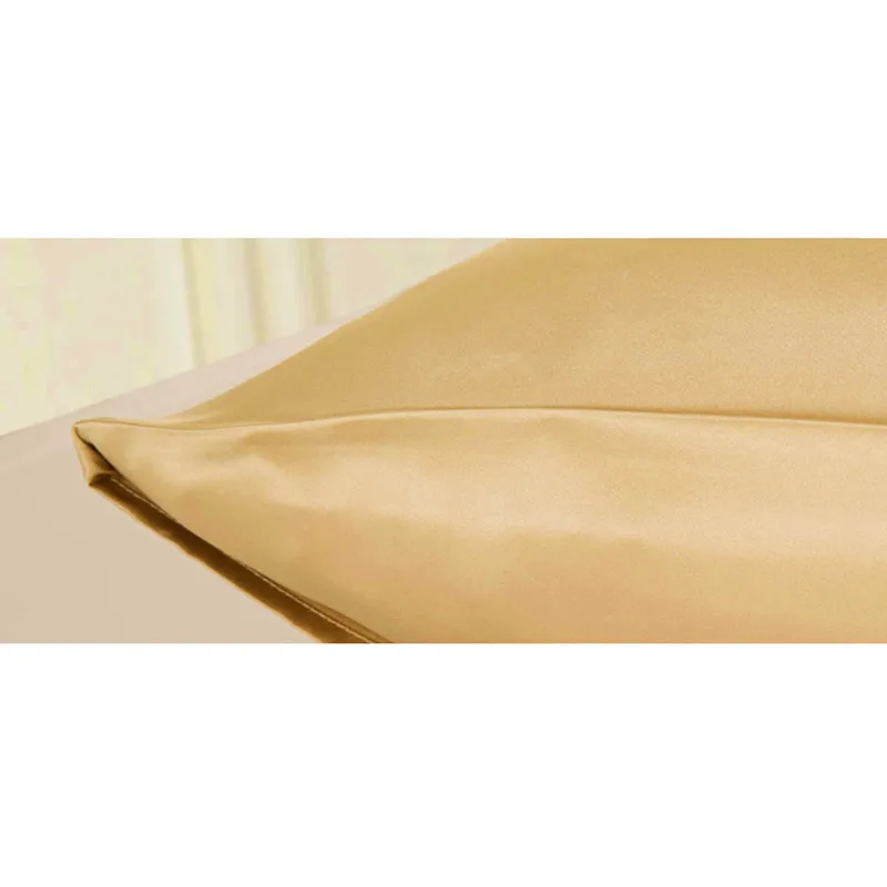 100% Pure 19mm Silk Pillowcase Housewife Both Sides Pillow Case Sham Cover for Skin Care Stardend Queen King Size | Дом и сад