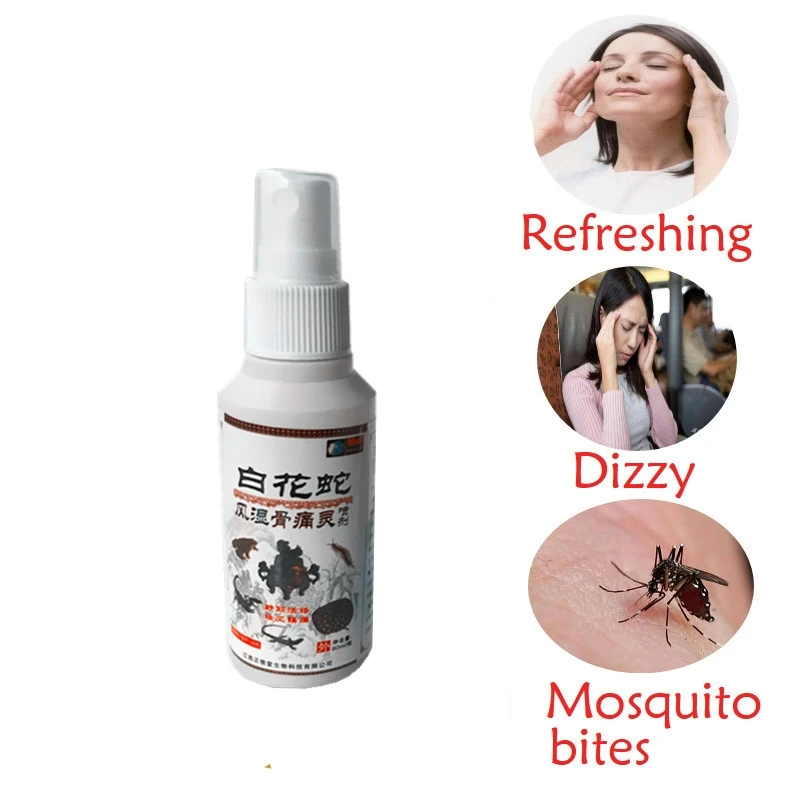 Спрей медицинский с змеиным Веном для восстановления боли эфирное масло массажа