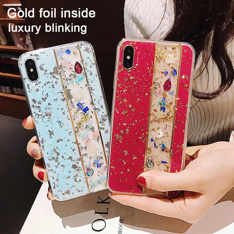 Мягкий чехол ROSINOP из ТПУ в стиле пэчворк для iphone xs max роскошный блестящий xr со