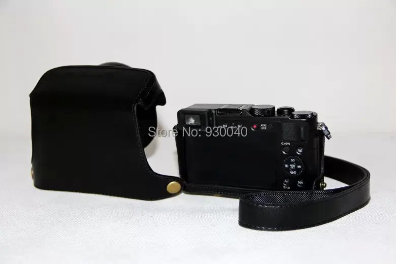 Сумка чехол для камеры высокого качества кожаный Panasonic LX100 Lumix LX 100 с 5 цветами|camera