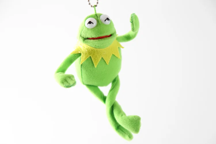 10 шт./лот 15 см улица кунжута лягушка плюшевые брелки кукла чучело животное брелок