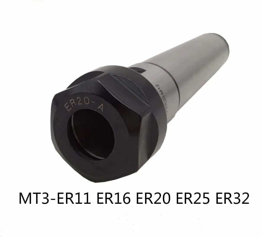 

ER20 ER16 ER11 MTA3 MT3 Shank M12 Drawbar Milling Chuck Holder Fixed CNC Milling Lathe
