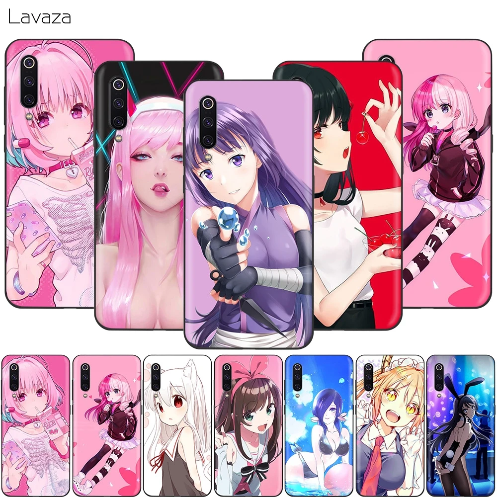 Lavaza сексуальный мультфильм аниме кавайная девушка чехол для Xiaomi Mi 9 Pro 8 6 A1 A2 Pocophone