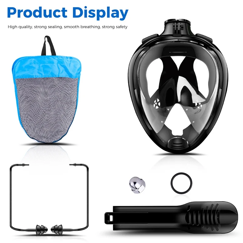 Взрослая новая силиконовая Ирис Подводное плавание дайвинг полная маска сухая
