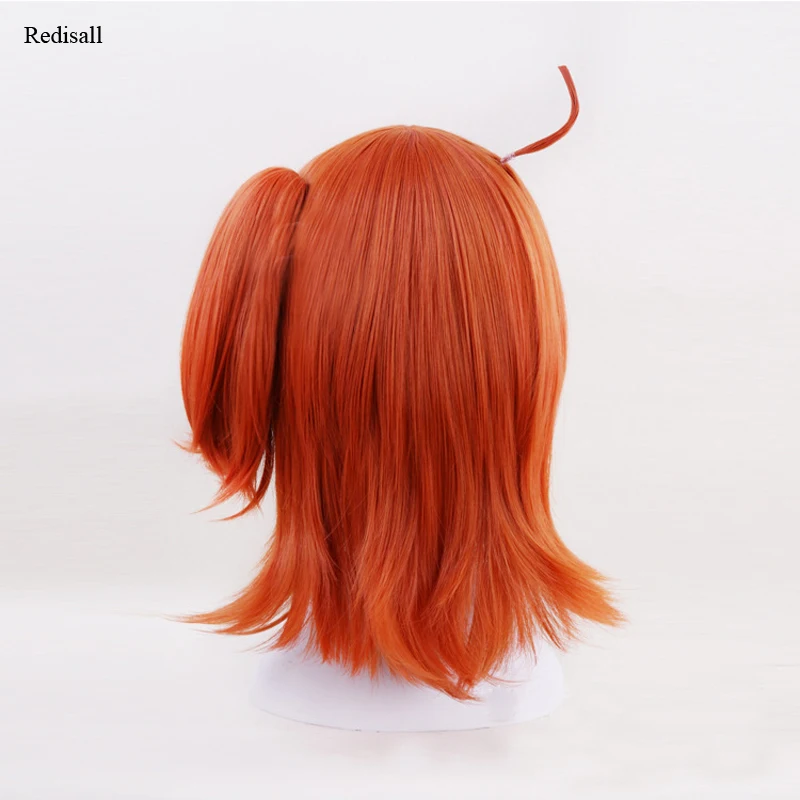 FGO Fate Grand Order Gudako Fujimaru Ritsuka оранжевый парик базовый + косичка Хэллоуин