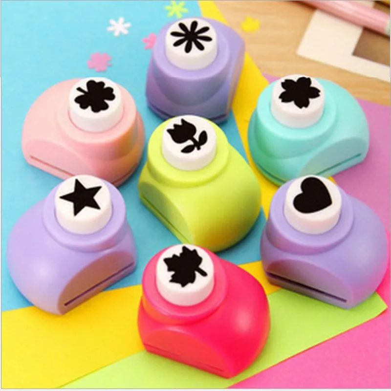 

Mini Scrapbook Punches DIY Handmade Cutter Card Craft Calico Printing Flower Paper Craft Punch Hole Puncher Shape Dropshipping