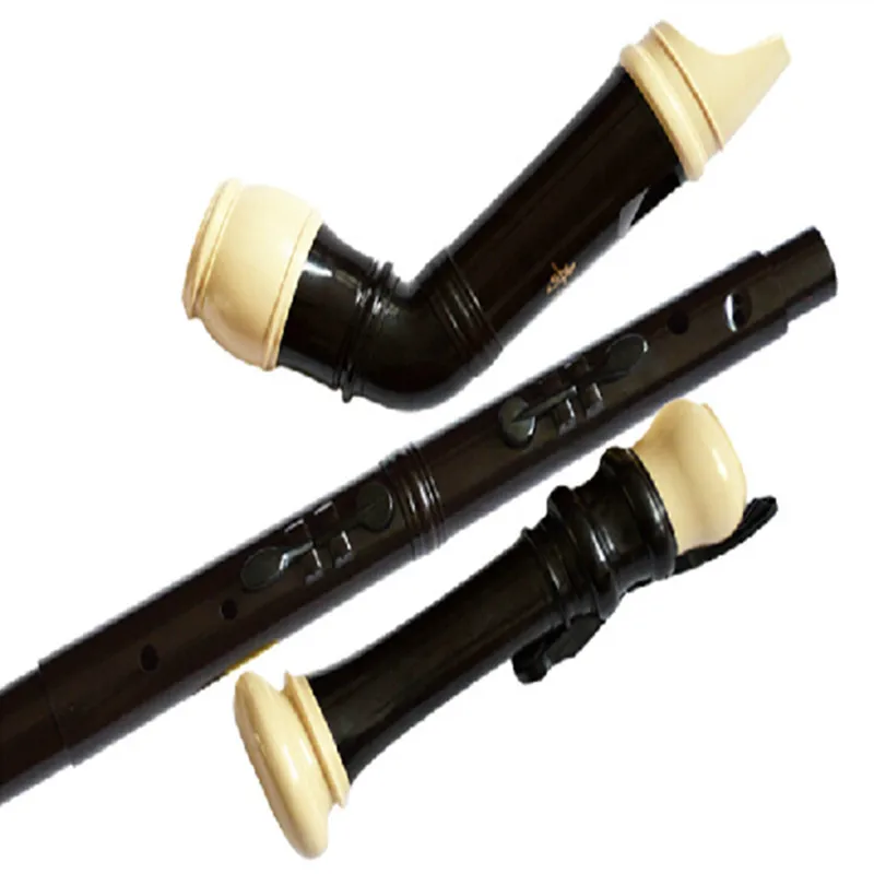 Профессиональный басовый рекордер барокко 8 отверстий F ключ Funda Flauta Colegio