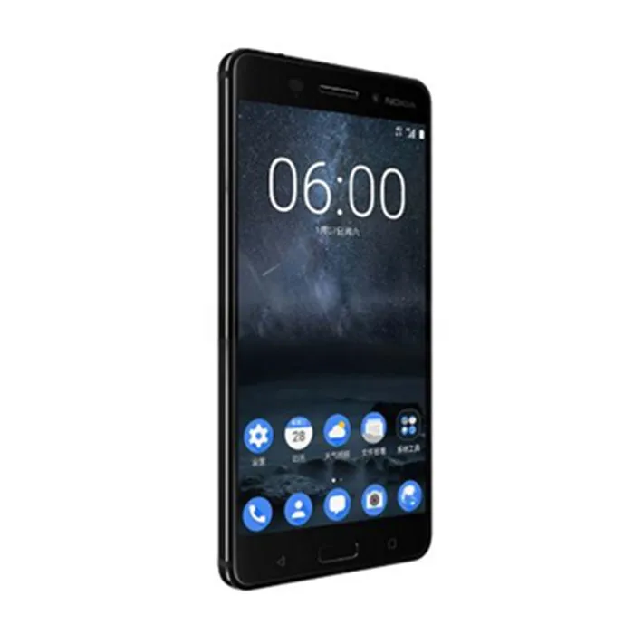 Оригинальный смартфон Nokia 6 Android 7 0 Nougat Wi Fi 5 дюйма 4 Гб ОЗУ 64 ПЗУ сканер отпечатка