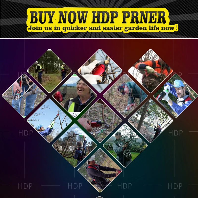 Садовый Электрический секатор батарея Samsung литиевая HDP36 1 (8 10 часов|electric pruner|pruner |
