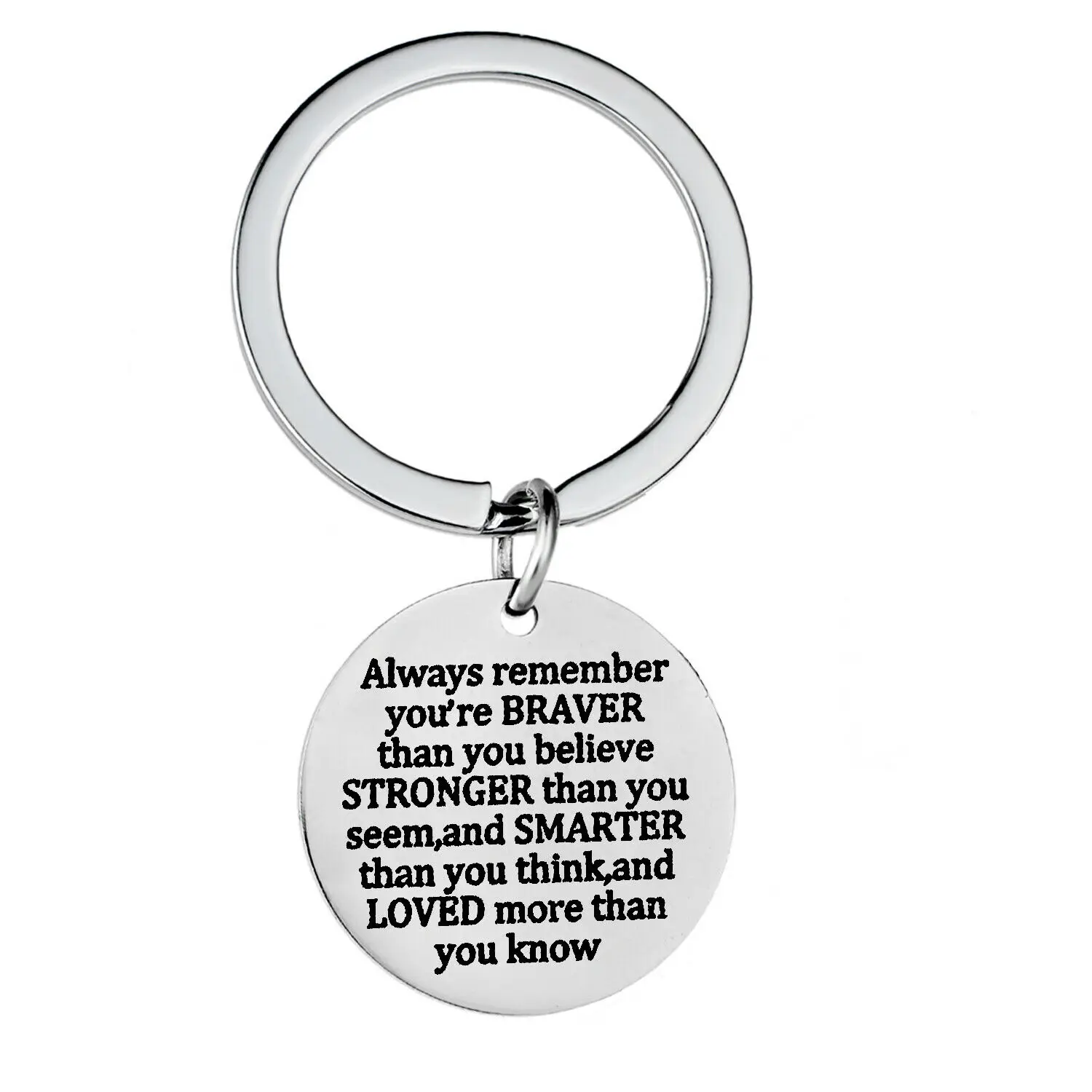 Keyring Always Remem Дочь сын отец и День матери мама бабушка папа тетя Семья кулон Цепочки и ожерелья сестра подруга подарок из нержавеющей стали цепи Цепочки и ожерелья - Окраска металла: Keyring Always Remem