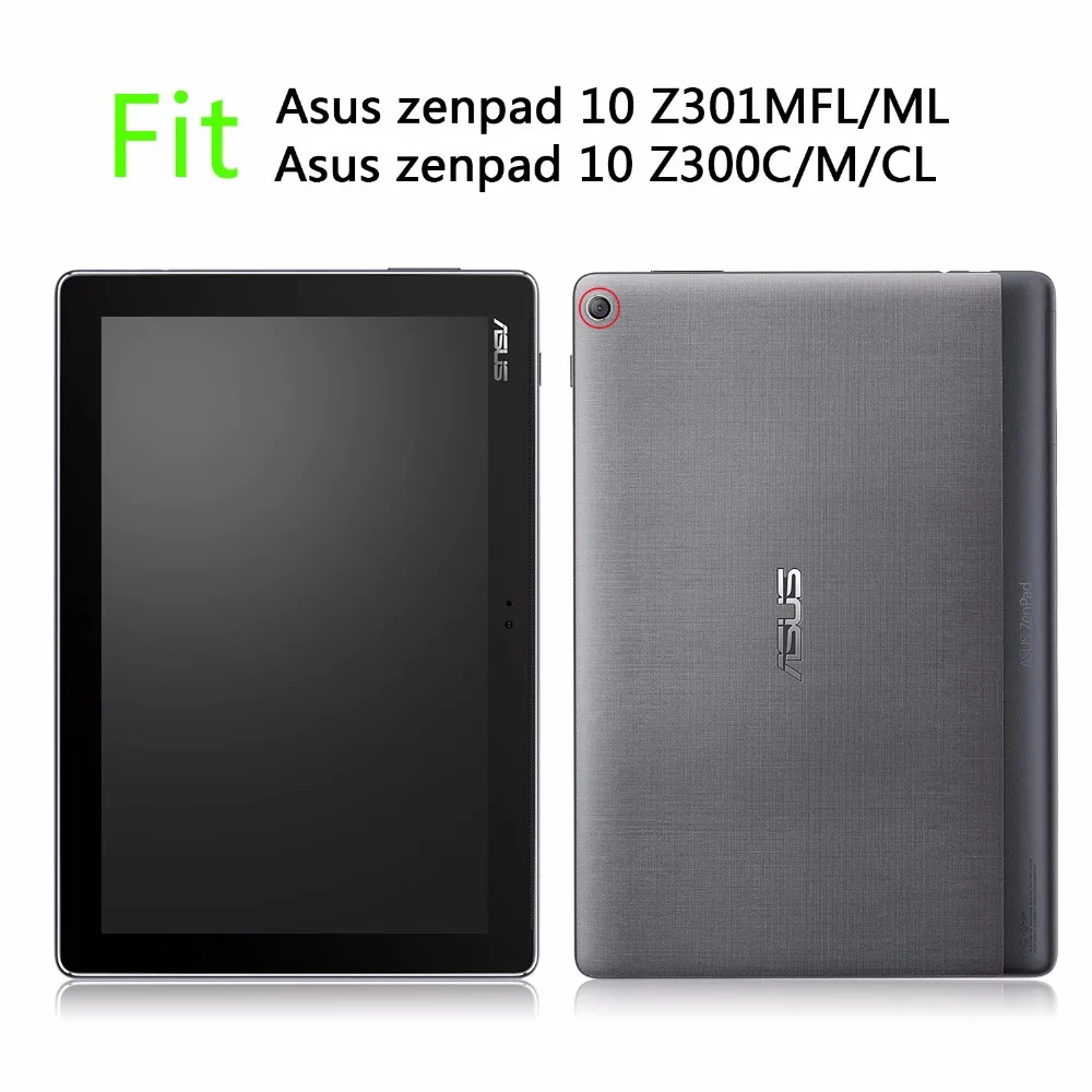 Чехол для ASUS ZenPad 10 Z300C Z300CG чехол флип дюймовый планшет 3 створки Стенд кожа Fundas в