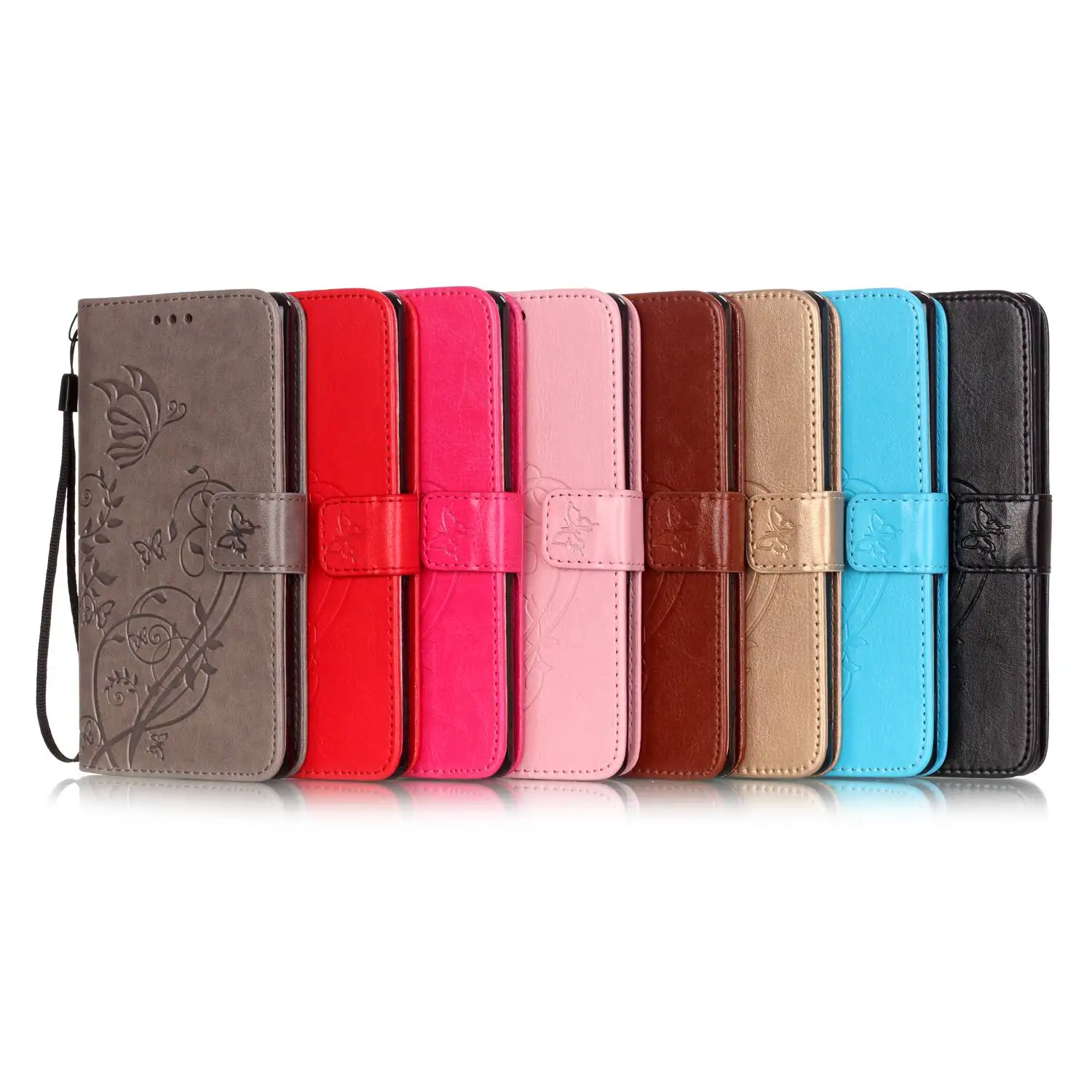 Кошелек Случаи Роскошные Книга Стиль Кожа Флип Чехол Крышка коке Для iphone 6 s 7 плюс