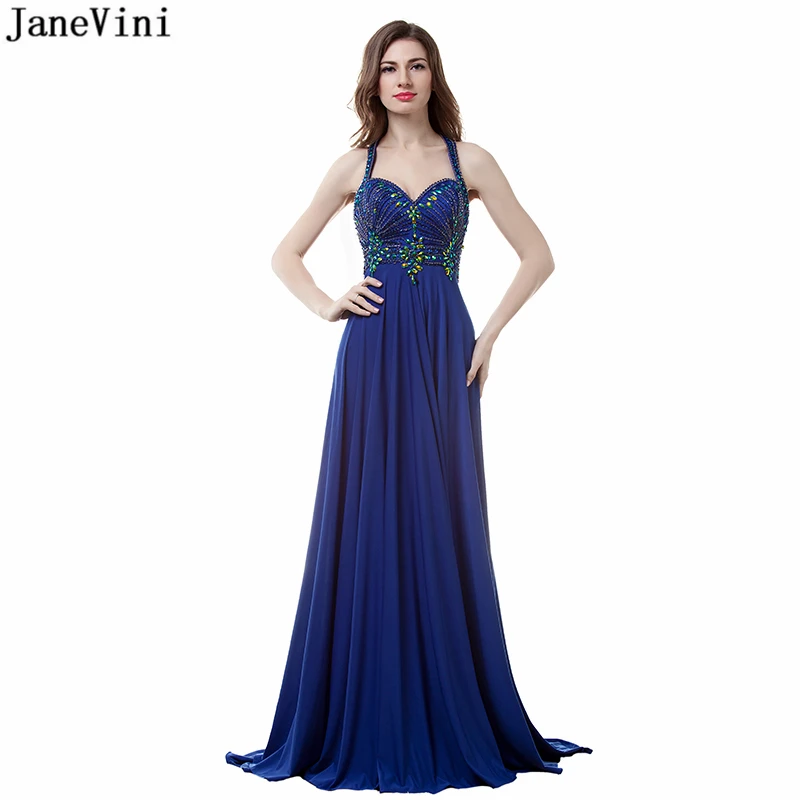 Женское шифоновое платье с бисером длинное для матери невесты а силуэта|Платья