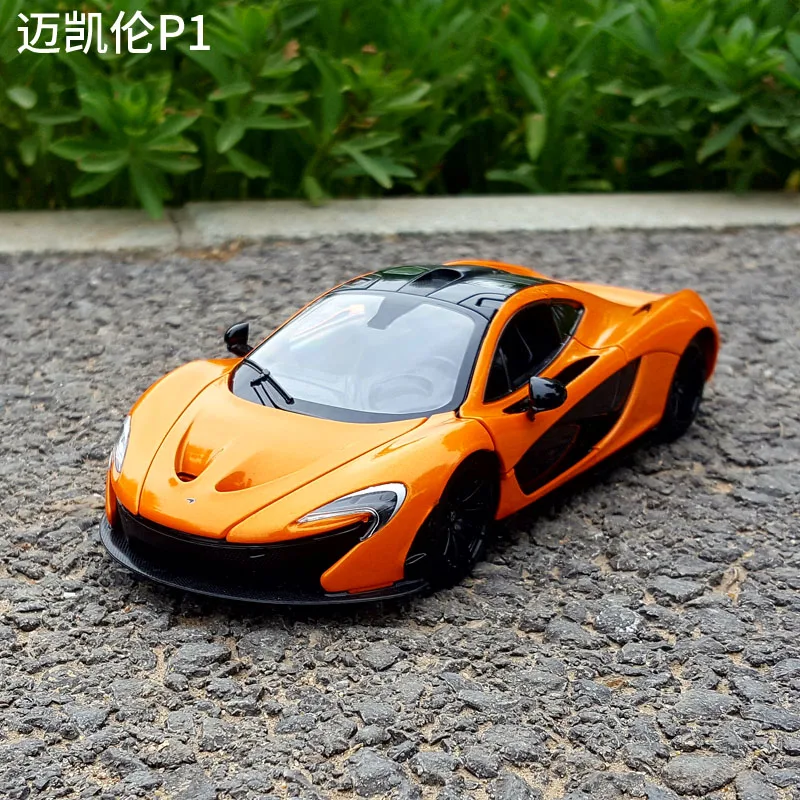 Студенческий литой 1:24 модель легковых автомобилей gld3 игрушки для детей 1/24 McLaren P1