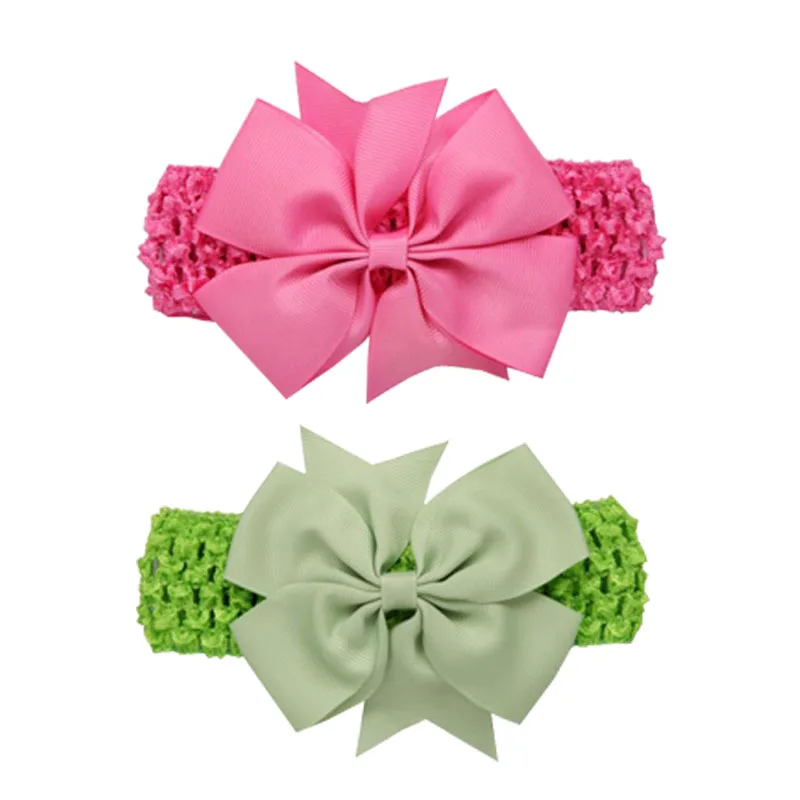 Повязка на голову для новорожденных девочек цветные модные аксессуары волос