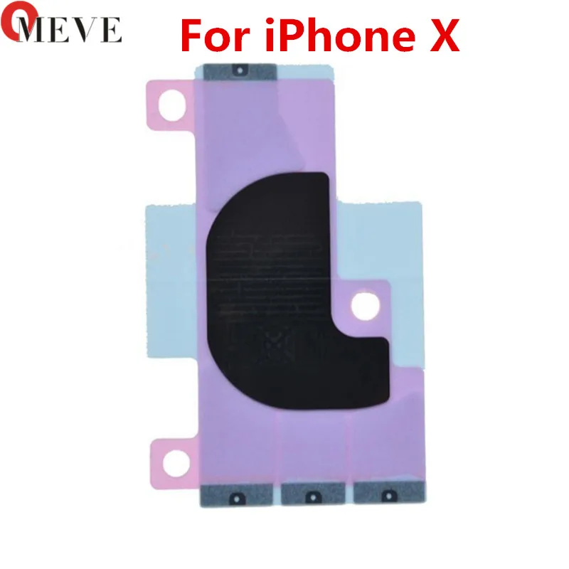 10 шт./лот батарея стикер на клейкой основе для iPhone X 5s 5c 6 6s 7 8 plus XR XS MAX задняя крышка