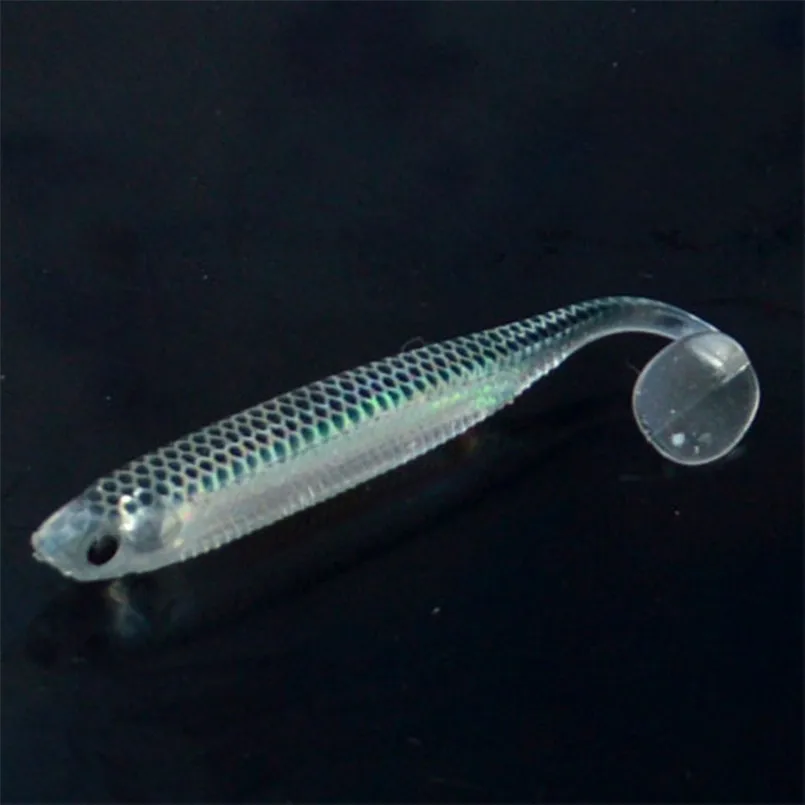 Комплект из 4 предметов Мягкая приманка для рыбалки Шад fishingwormswimbaits Jig Head доставки