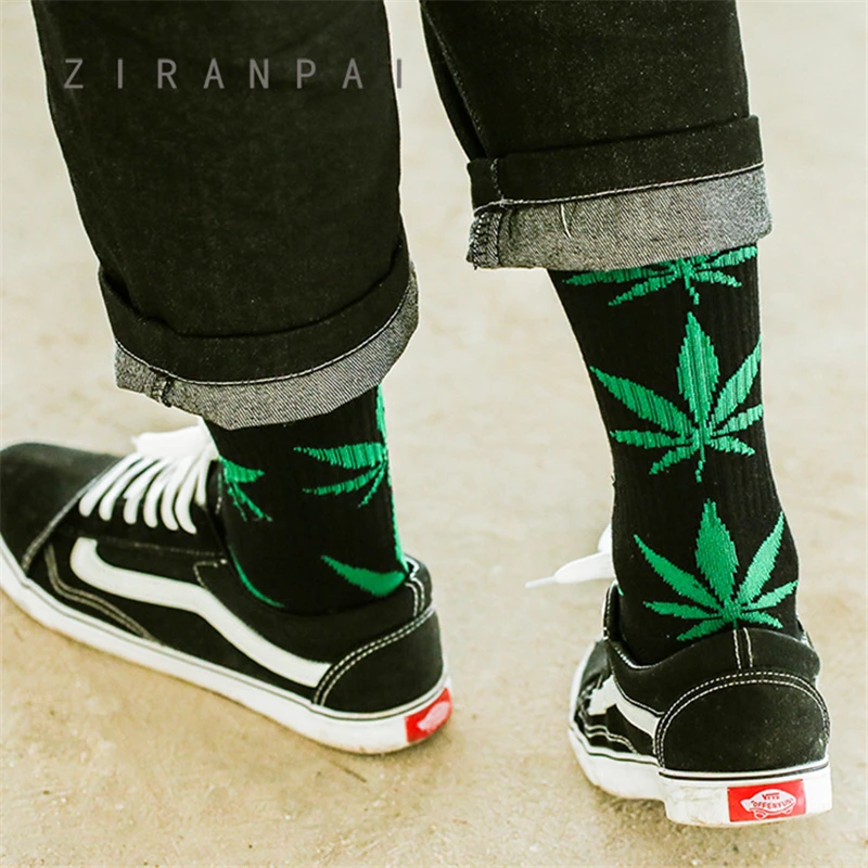 Мужские носки зимние без пятки высокого качества в молодежном стиле Харадзюку