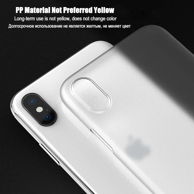 LuckGuard Ультратонкий чехол для iPhone 7 8 Plus 6 s 5 5S SE 10 PP прозрачная задняя крышка XS MAX XR |
