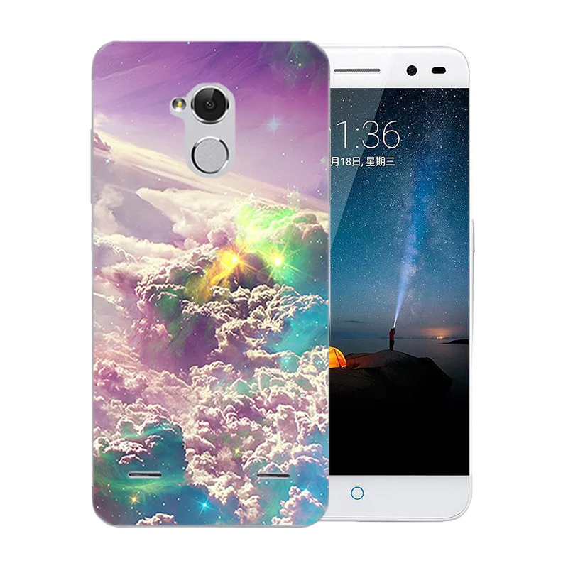 Роскошные Матовые чехлы 5 0 дюйма для ZTE Blade V7 Lite Прозрачный мягкий силиконовый