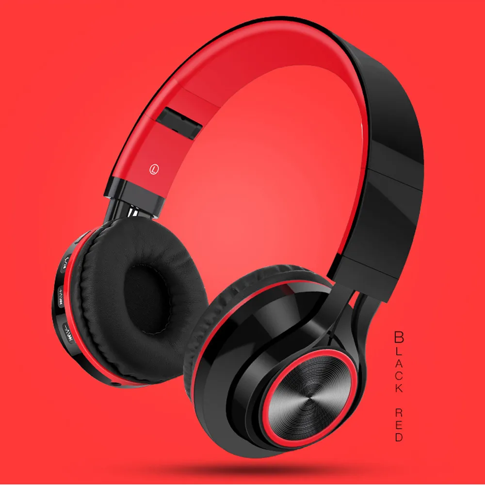 Bluetooth стереонаушники с микрофоном слотом для SD и TF карт|Наушники гарнитуры| |