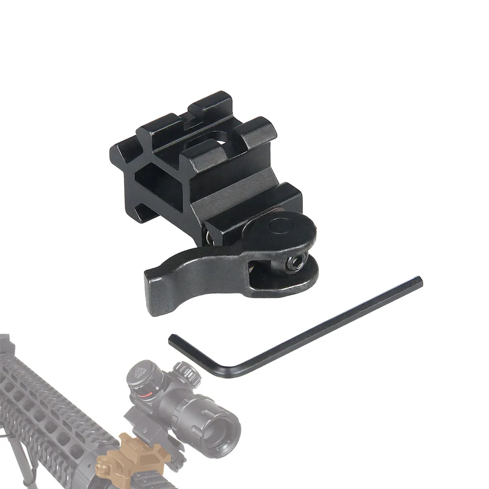 PPT Tacitcal черный 1 слот рельсовая панель для охоты на открытом воздухе CS Wargame Scope Mount