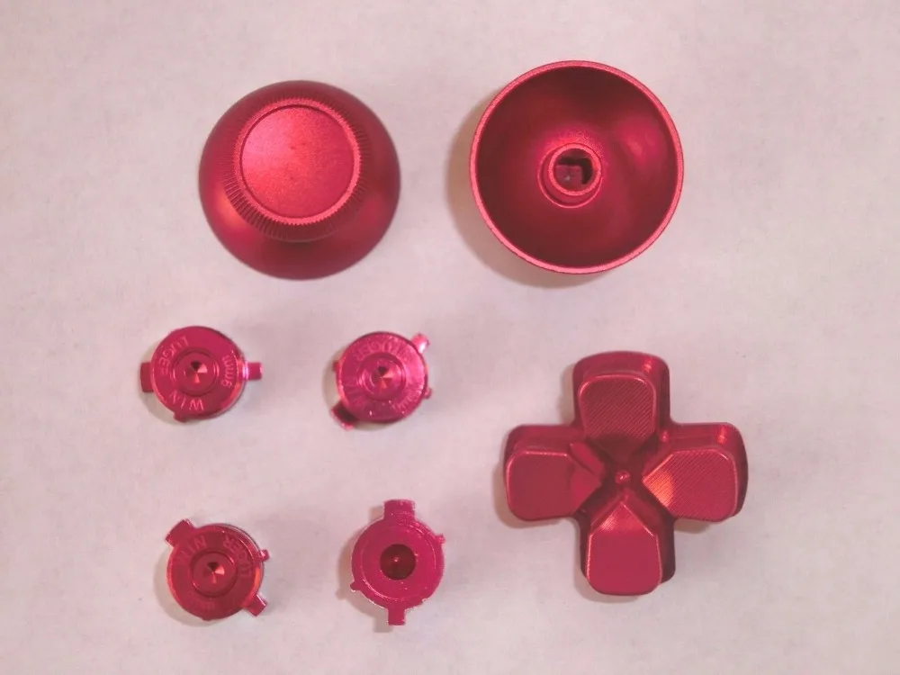 Моддинг Комплект для PS4 Контроллер Thumbsticks Кнопка Steuerkreuz Аналог Алюминия ГНИЛИ|set|set