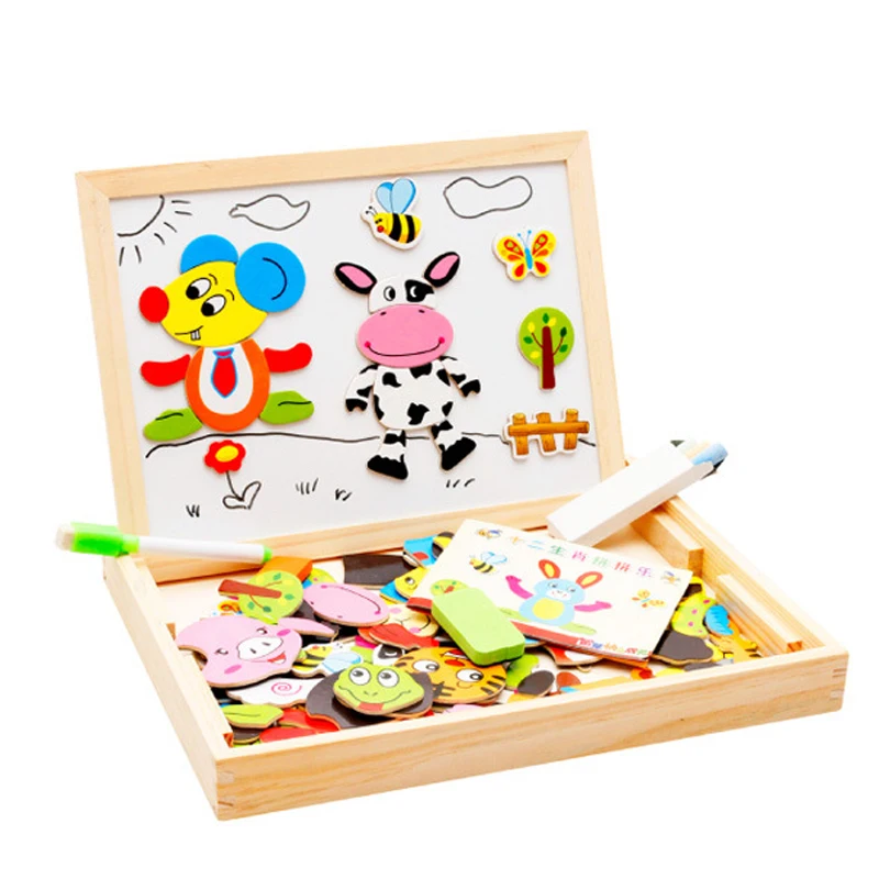 Доска для рисования деревянная магнитная 2 вида|drawing board|board woodwooden drawing board |