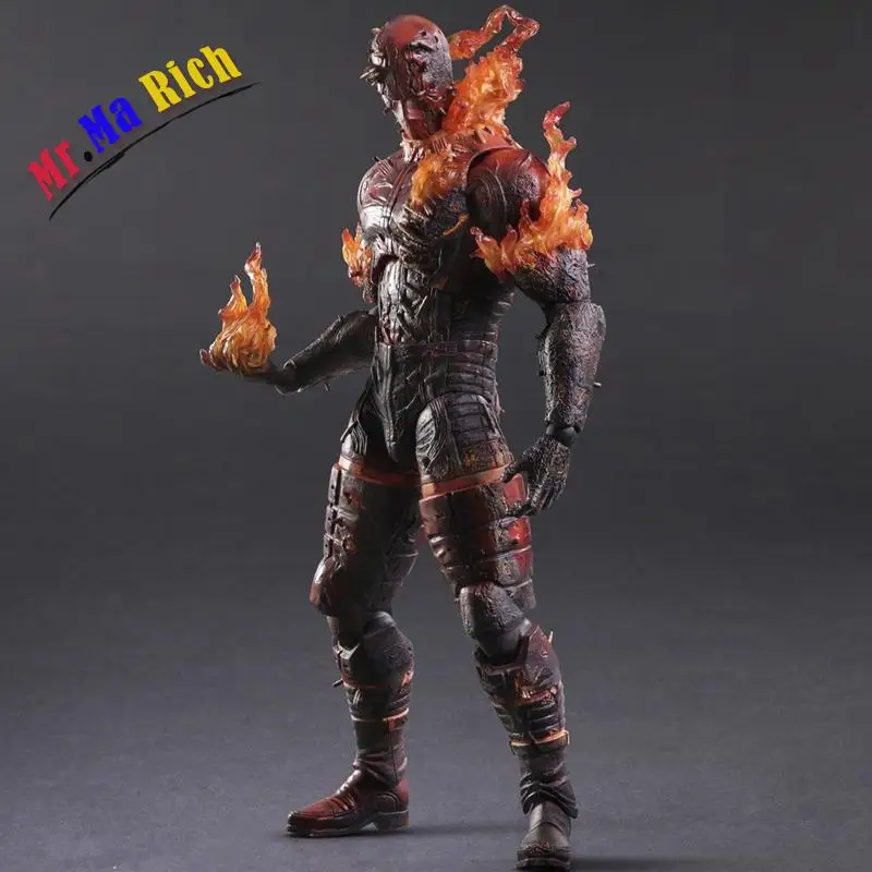 Металлическая Шестерня твердая V Il Fantasma Dolore Gioca Arts Kai Uomo On Fire Action Figure Da Collezione Modello
