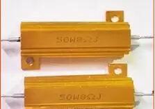 Светодиодный нагрузочный резистор RX24 25 Вт 10R 10 Ом шт./лот Мощный металлический