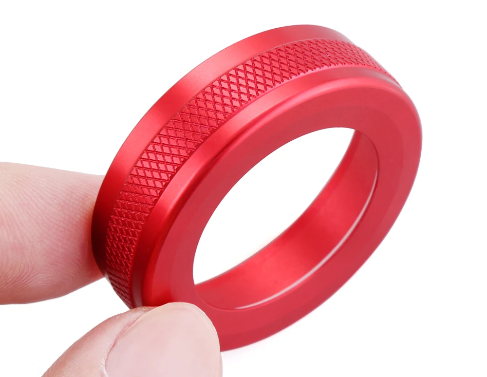 Aluminium Alloy Air Conditioning Volume Knob Decoration Sticker For Mercedes Benz A B E Class GLK GLA CLA GLE ML GL Accessories |