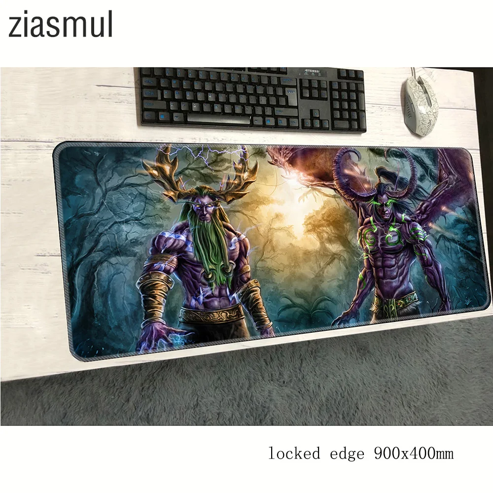 Коврик для мыши Azeroth map самый дешевый коврик 900x400x3 мм лучший игровой