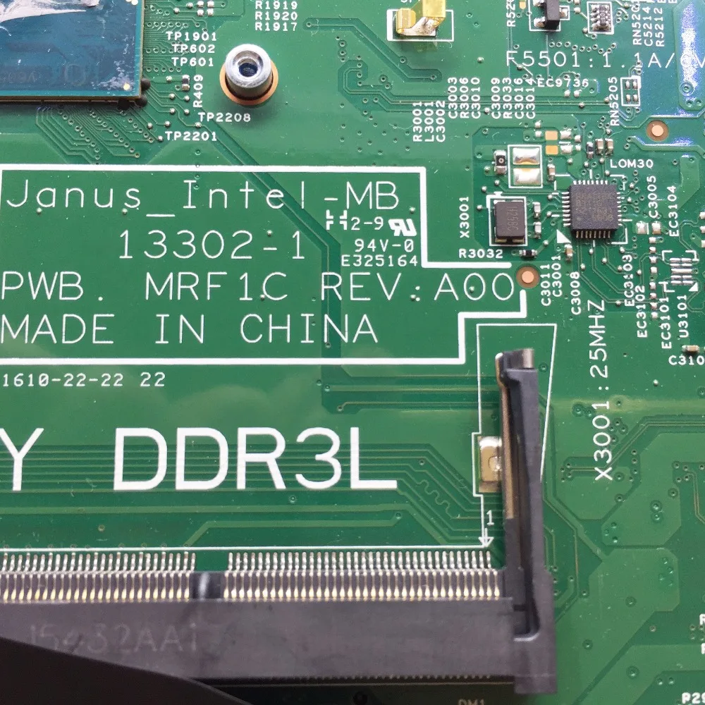 Online KEFU 13302-1 Für Dell INSPIRON 3446 3549 3449 3546 Laptop Motherboard Dell Motherboard I3 CPU Orginal Test Motherboard