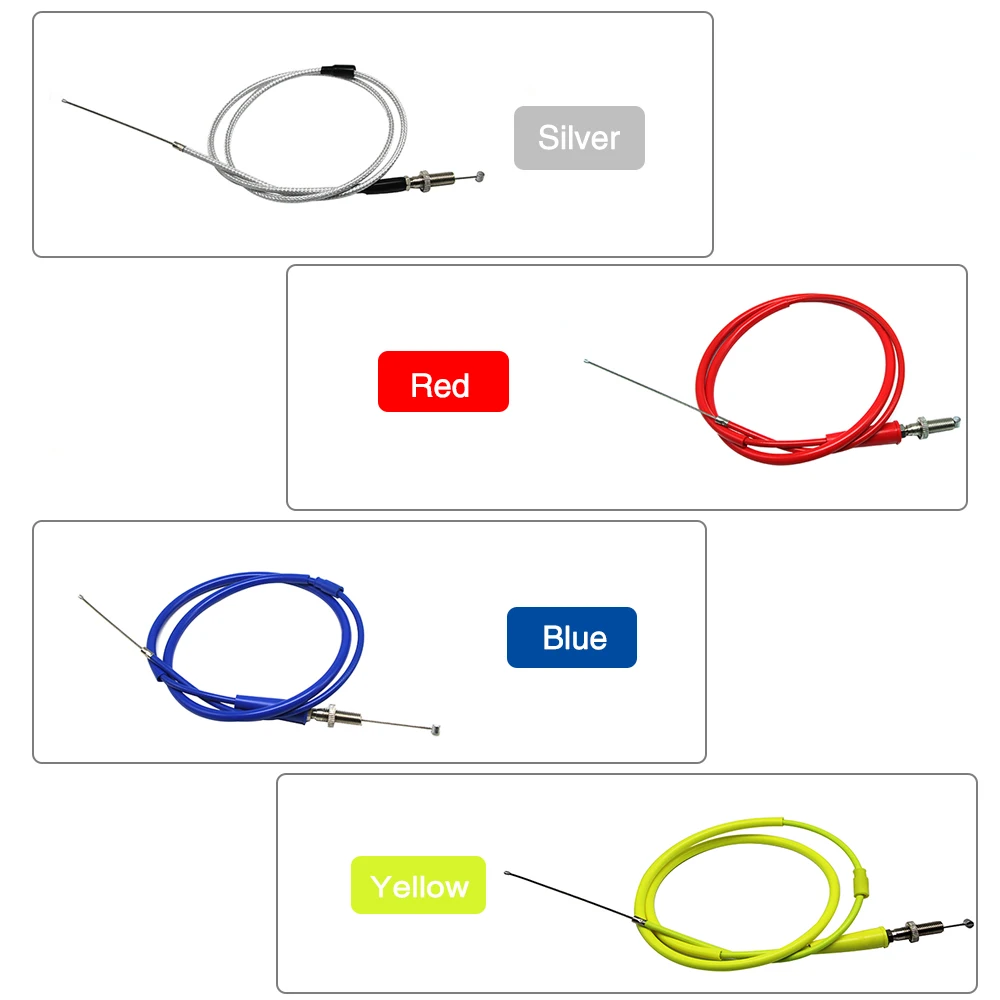 ZS Racing 4 цвета трос дроссельной заслонки мотоцикла провод дроссельная заслонка