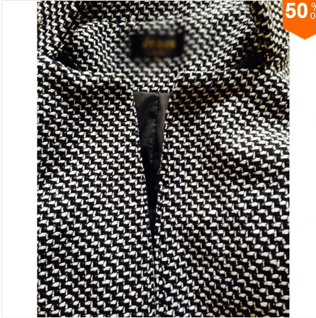 2016 новое осеннее и зимнее пальто для женщин шерсть верхняя одежда средней длины