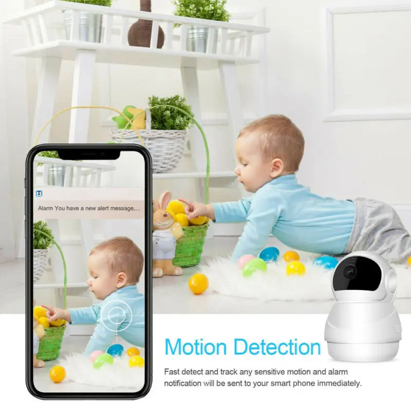 Новая мини беспроводная wifi IP камера HD1080P умный дом безопасности ночное