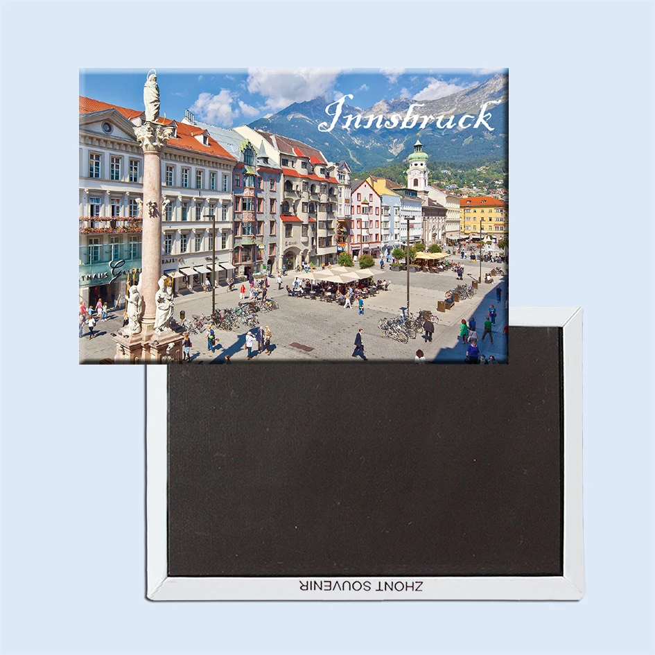 Инсбрук магниты на холодильник 21614 Австрия туристическая аттракцион|fridge magnet|austria