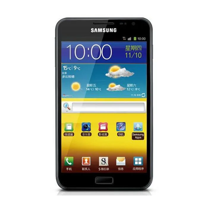 Оригинальный смартфон Samsung Galaxy Note i9220 n7000 EU версия Dual Core 5.3 Android 8 Мп камера Wi-Fi GPS сенсорный экран после восстановления