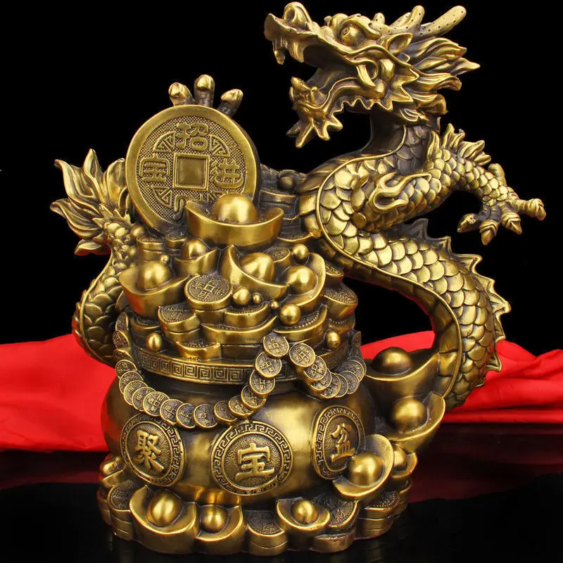 5SHUN китайская очень красивая статуя из чистой меди для украшения