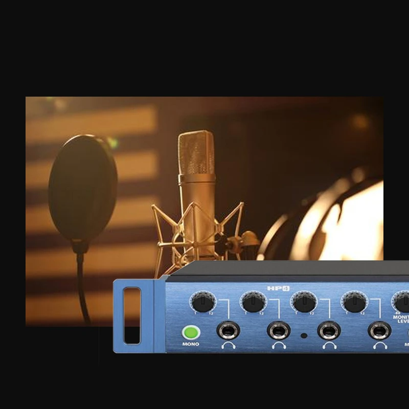 2017 лучшие Портативный 4 Каналы мини аудио стерео наушники Усилитель с Мощность